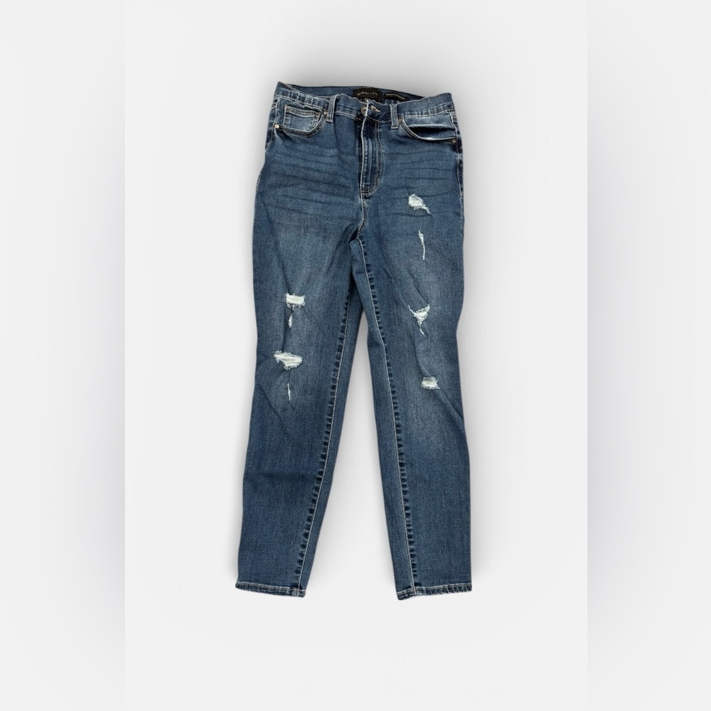 Kendall & Kylie Distressed Denim Skinny Jeans